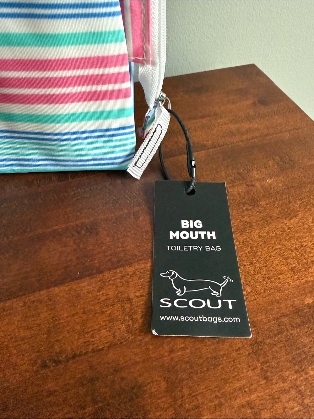 SCOUT Big Mouth Toiletry Bag Pool McCartney - Picture 3 of 10